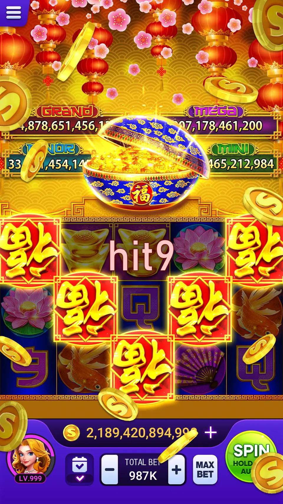 hit9 Tangkapan Layar - APK Resmi